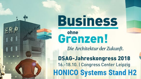 DSAG-Jahreskongress Info mit HONICO am Stand H2