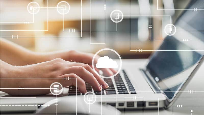 Cloud Netze als Bild für SAP PaaS Partnertreffen