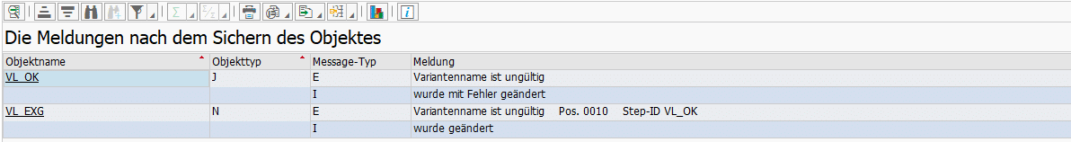 Screenshot BatchMan Protokoll nach Datei-Import mit Prüfung