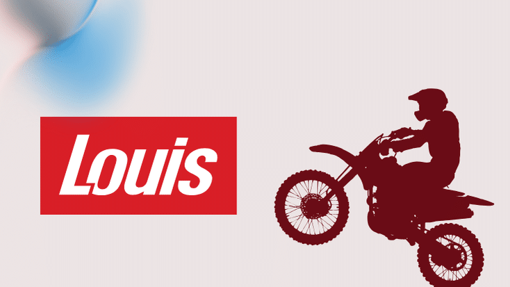 Preview image new customer Detlev Louis Logo with Vector by Motorradfahrer
